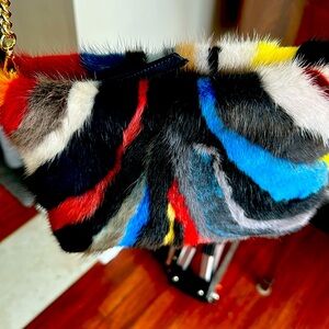 Bison color crossbody imported from Italy.